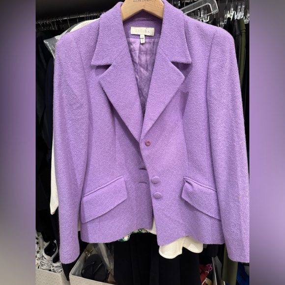 Escada purple Blazer- vintage - Picture 2 of 4